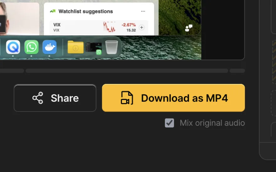 Upload-ready MP4